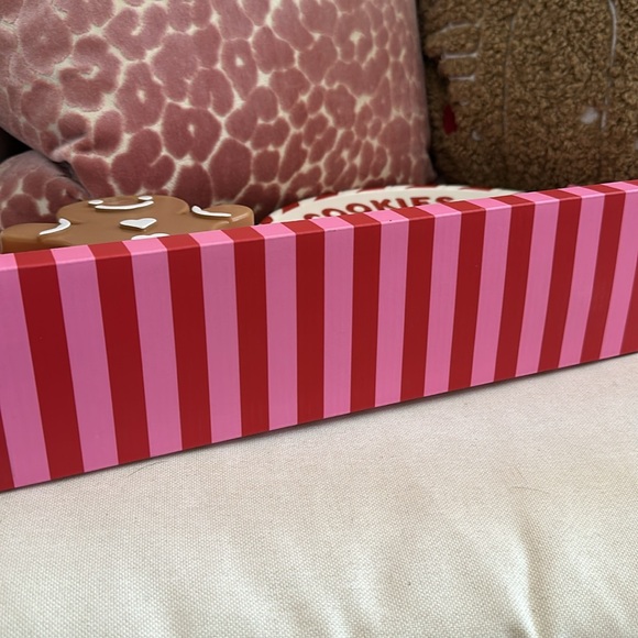 Peppermint & Pine gingerbread man sippy cup and cookie plate Santa Christmas - Picture 6 of 7